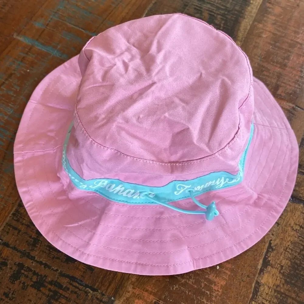 Tommy Bahama Pink and Blue Toddler Bucket Hat